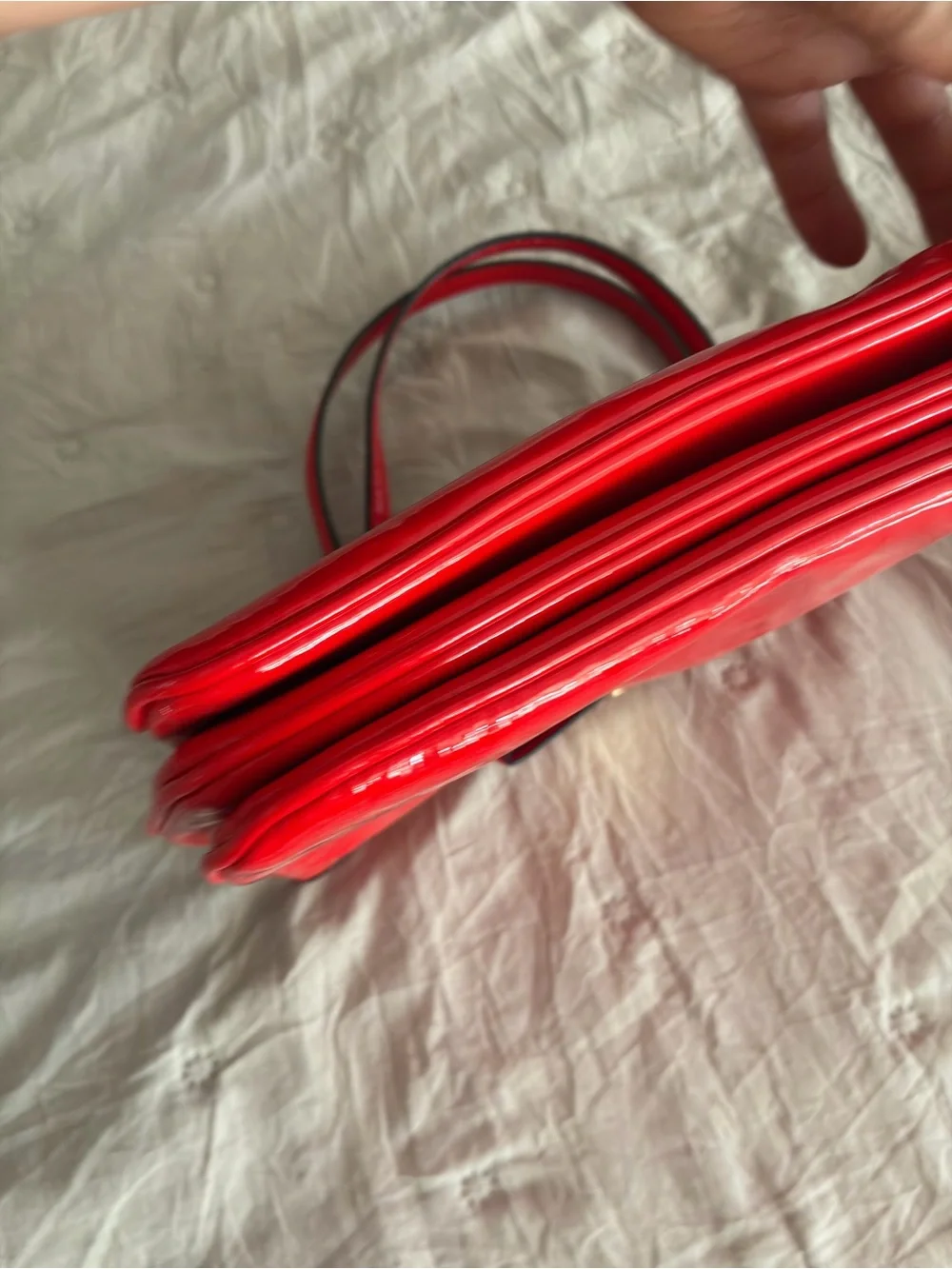 kate spade bright red